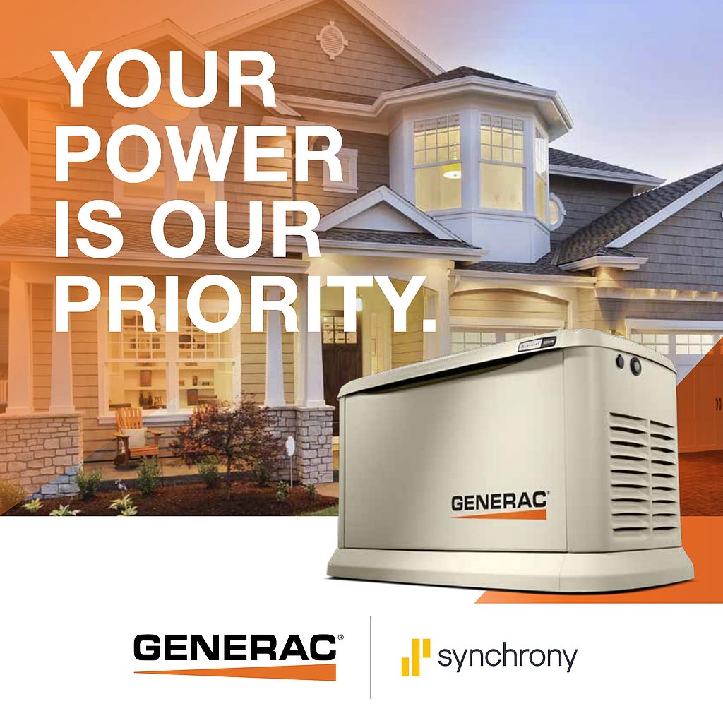 Protecting families from power outages in Chelmsford, a standby generator installed by B.P. Logue offers peace of mind