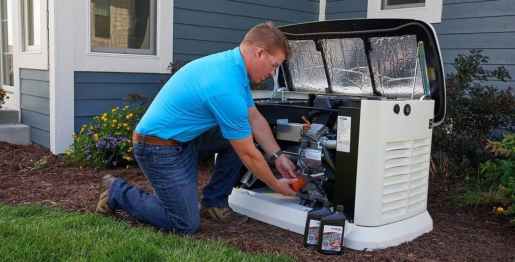 Image showing different sizes of Generac generators suitable for various home power needs in Massachusetts