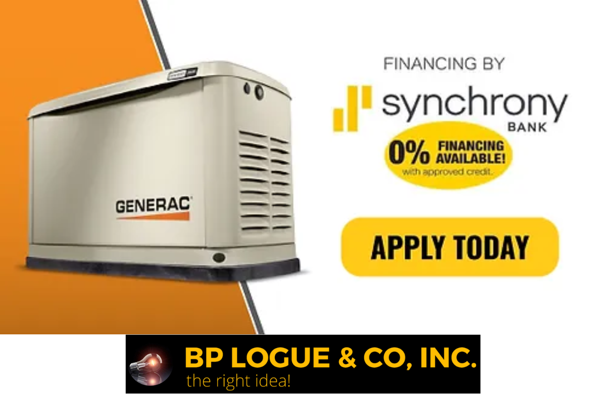 BP 2.1 B.P. Logue: Your Trusted Generac Generator Experts in Chelmsford & Middlesex County